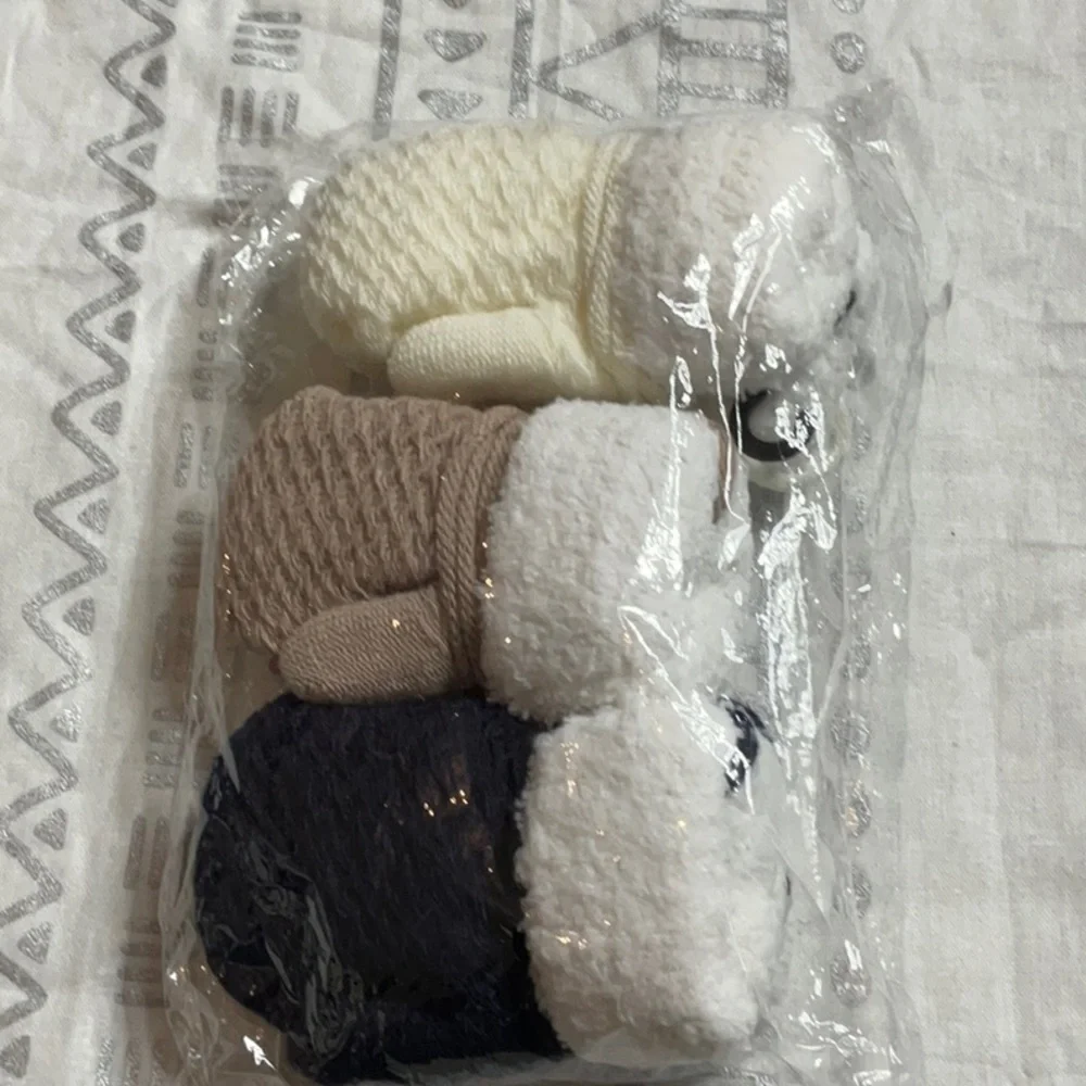 3 PAIRS Toddler Baby Gloves